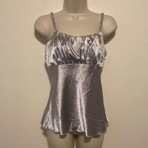 A. BYER Gray Tank Top. SZ S
